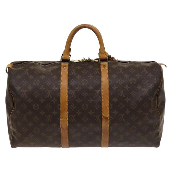 LOUIS VUITTON Monogram Keepall 50 Boston Bag M41426 - Picture 2 of 16